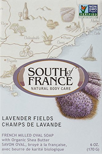 South of France Lavender Fields French Milled Bar Soap - 6 oz Natural & Vegan