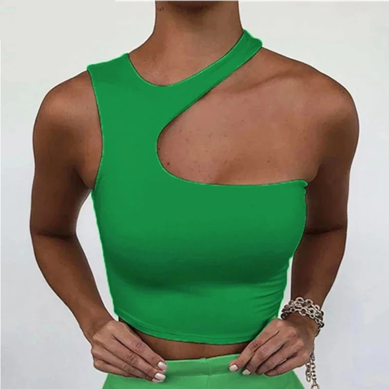 Cut Out Ruched Tube Top - Sexy Off Shoulder Crop Top